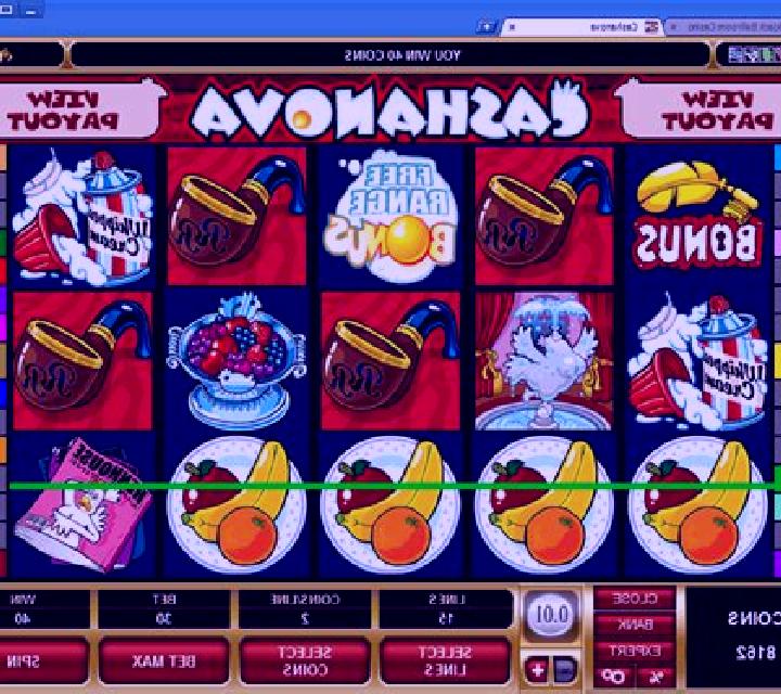 Cashanova slot game