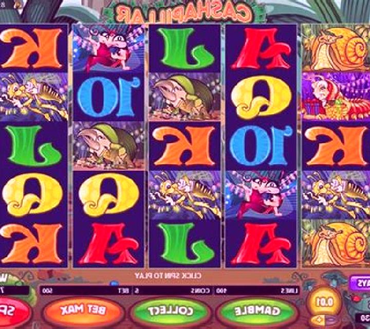 Cashapillar slot machine