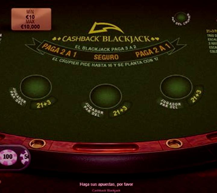 Cashback Blackjack Live slot machine