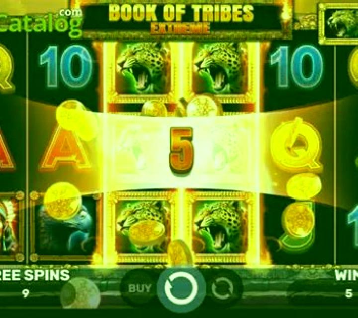 Casinobuck Book of Tribes slot machine