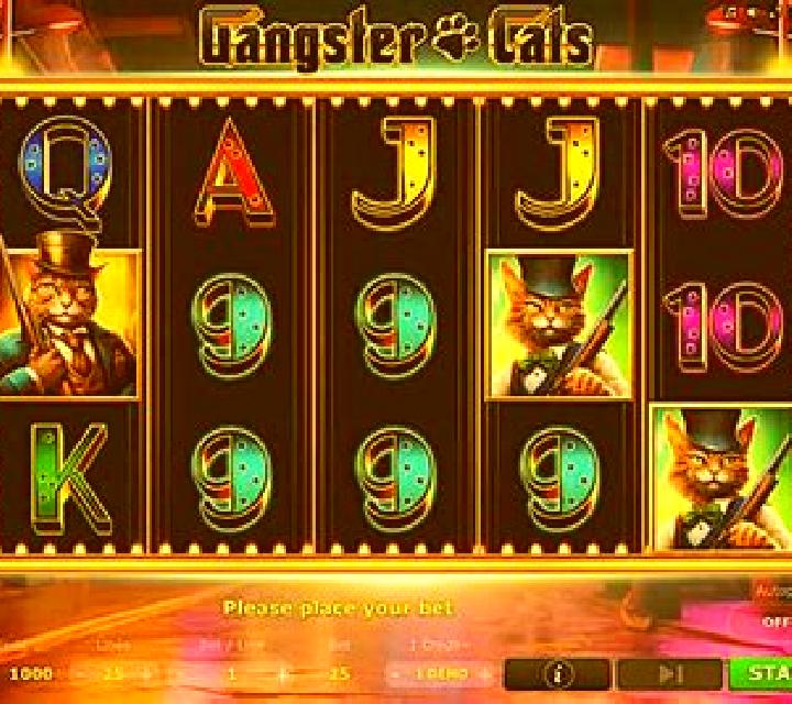 Cat Gangster slot machine