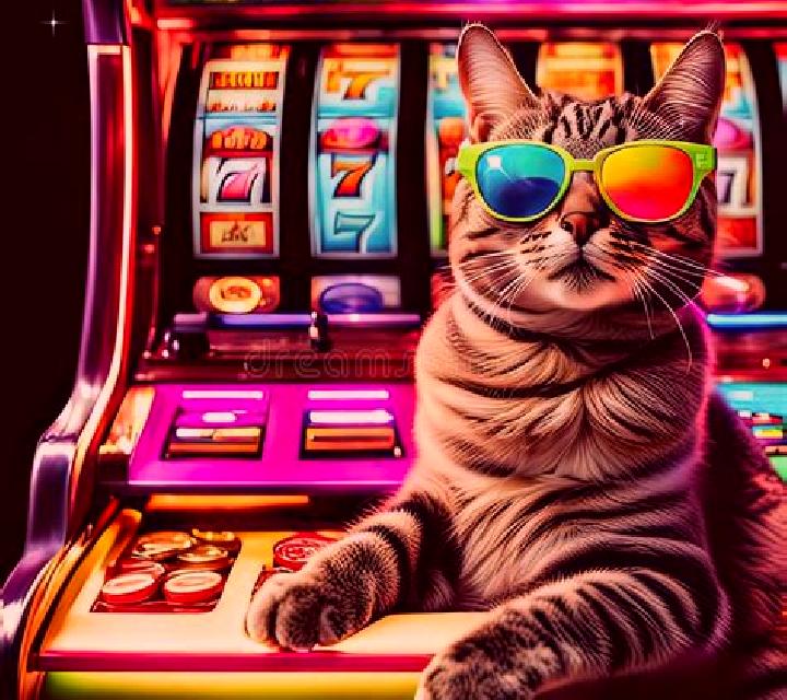 Cat in Vegas slot machine