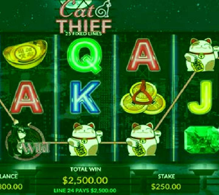 Cat Thief slot machine