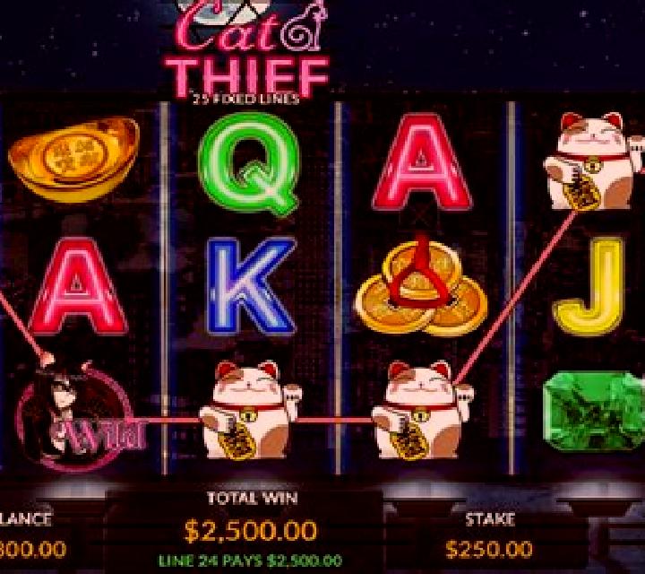 Cat Thief slot