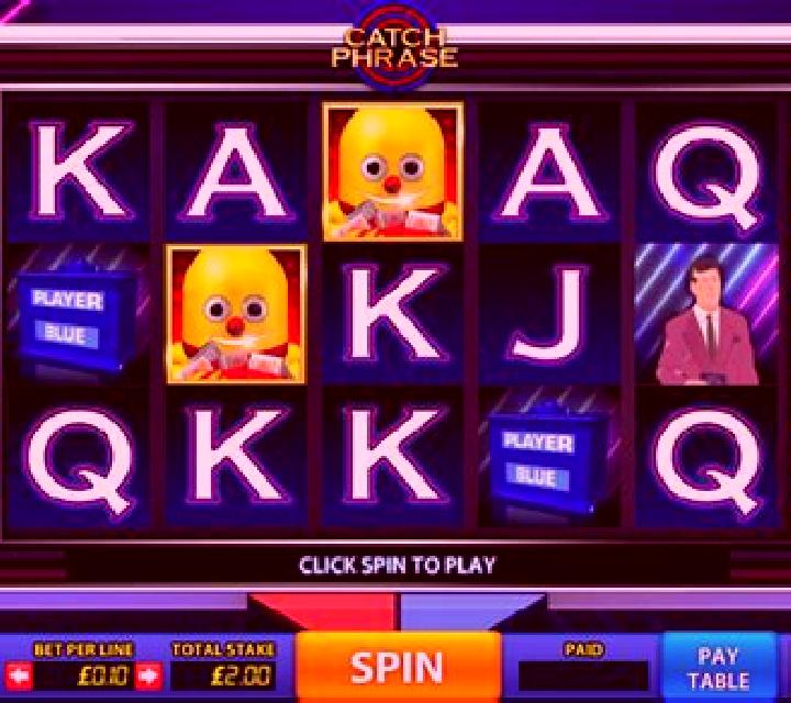 Catchphrase Cash slot game