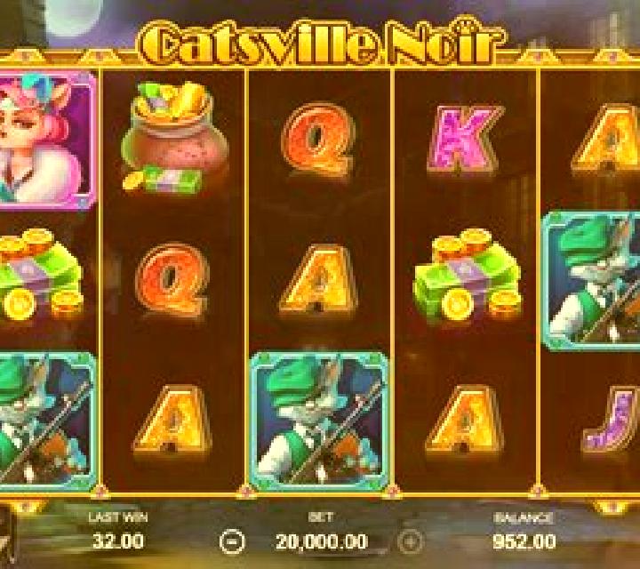 Catsville Noir slot