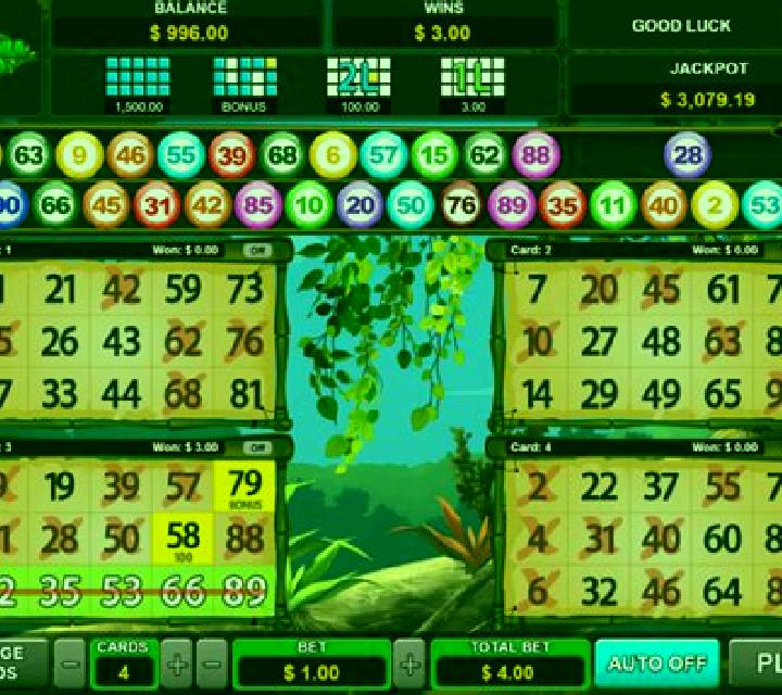 Cave Bingo slot machine