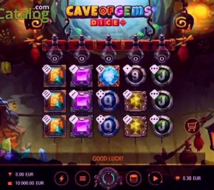 Cave Of Gems Dice slot
