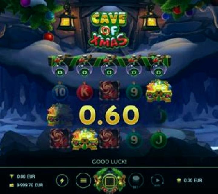 Cave of Xmas slot