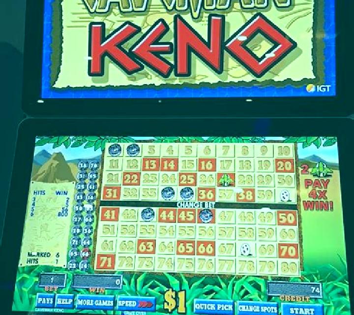 Caveman Keno slot