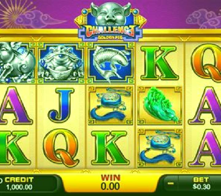 Challenge Golden Pig slot game