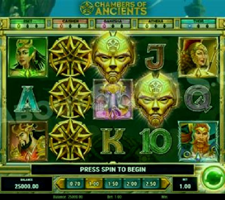 Chambers of Ancients by Play N GO: slot game