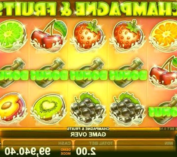 Champagne & Fruits slot