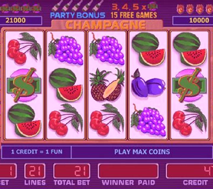 Champagne Party slot game