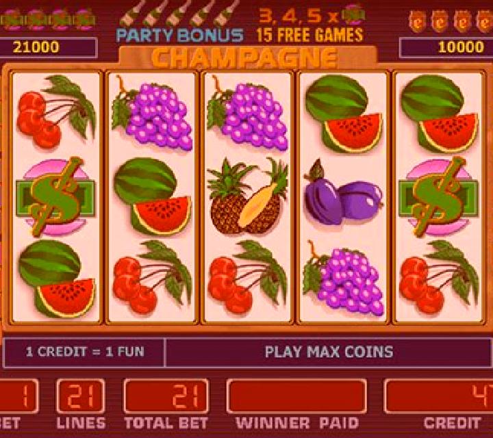 Champagne Party slot machine