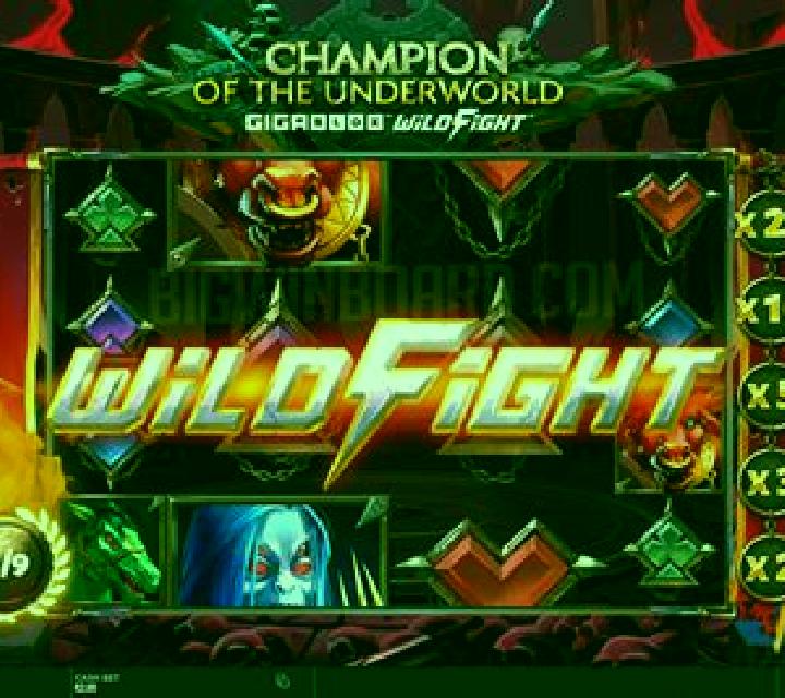 Champion of the Underworld slot game