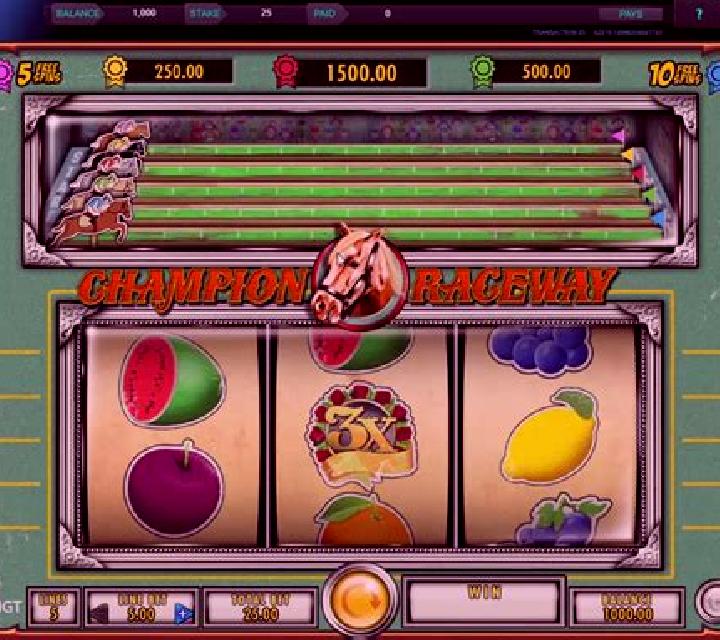 Champion Raceway online slot