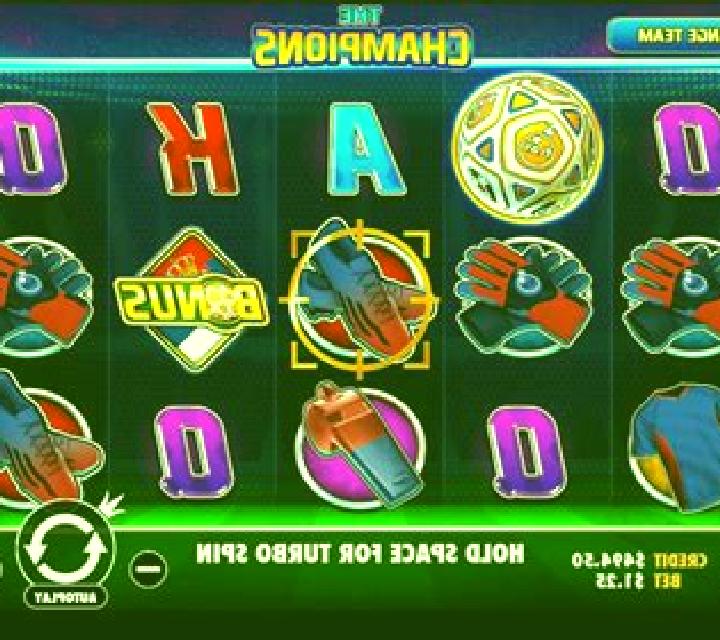 Champions online slot