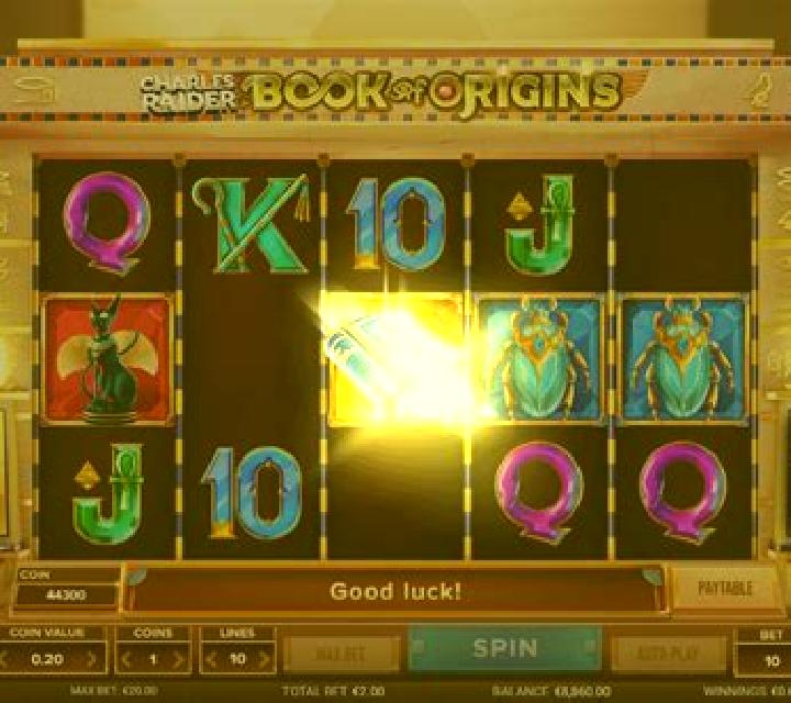 Charles Raider & The Sands of Fate Crash slot machine