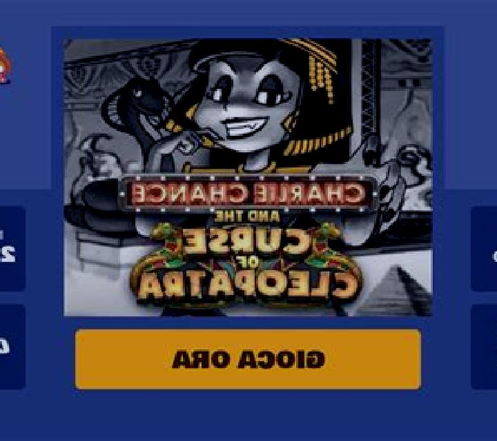 Charlie Chance and the Curse of Cleopatra slot machine