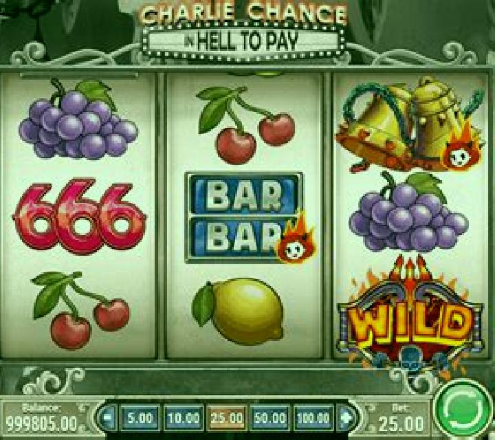 Charlie Chance in Hell to Pay online slot