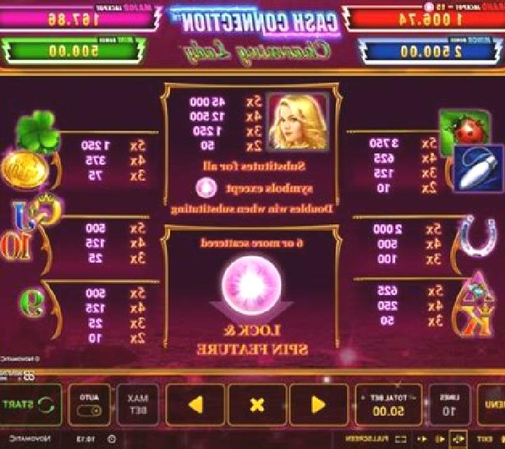 Charming Lady Cash Connection online slot