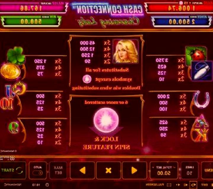 Charming Lady Cash Connection slot game