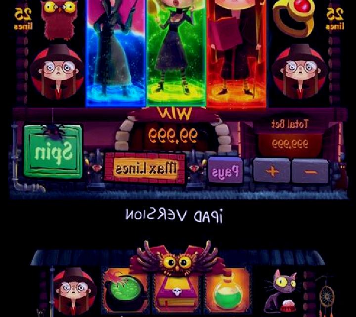 Charming Witches Magic Flight slot machine