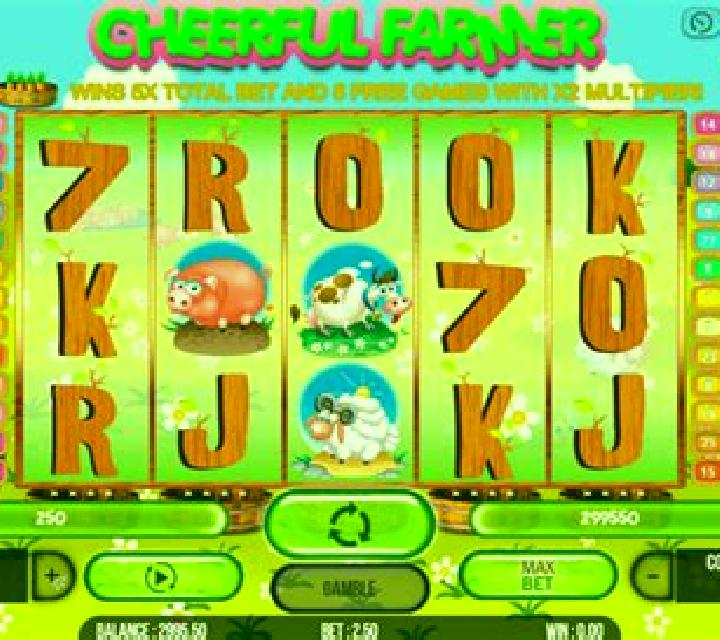 Cheerful Farmer slot game