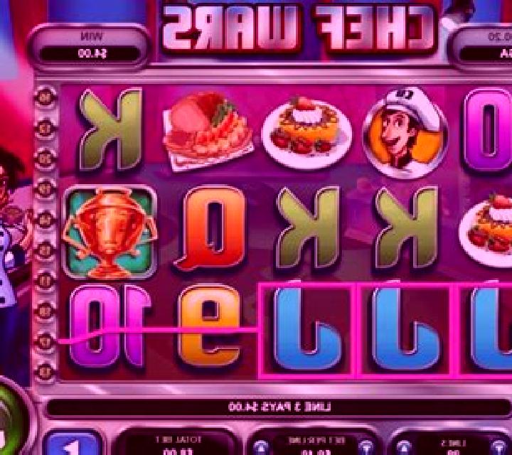 Chef Wars slot machine