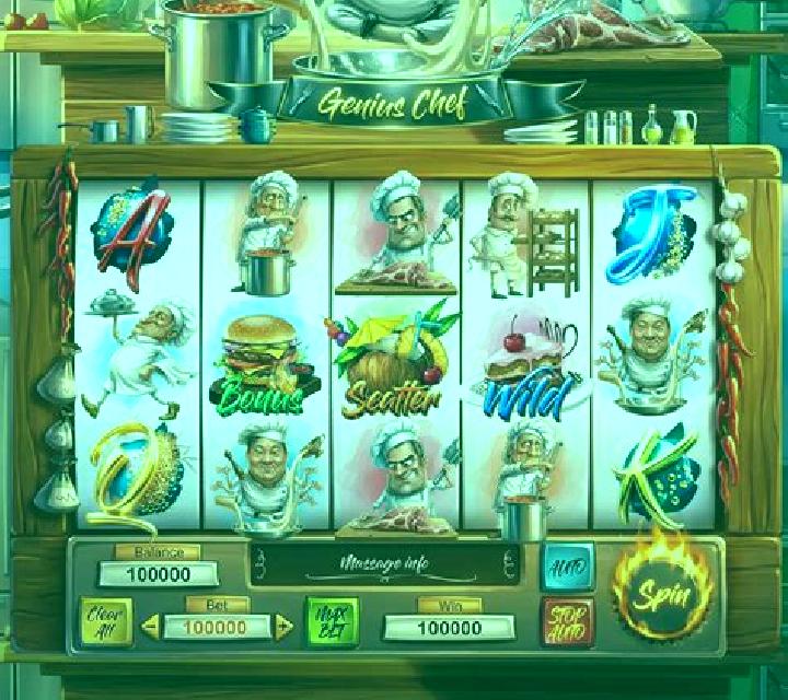 Chefs Menu slot machine