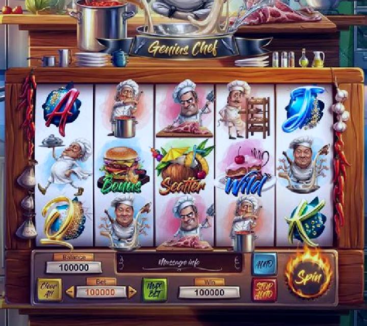 Chefs Menu slot