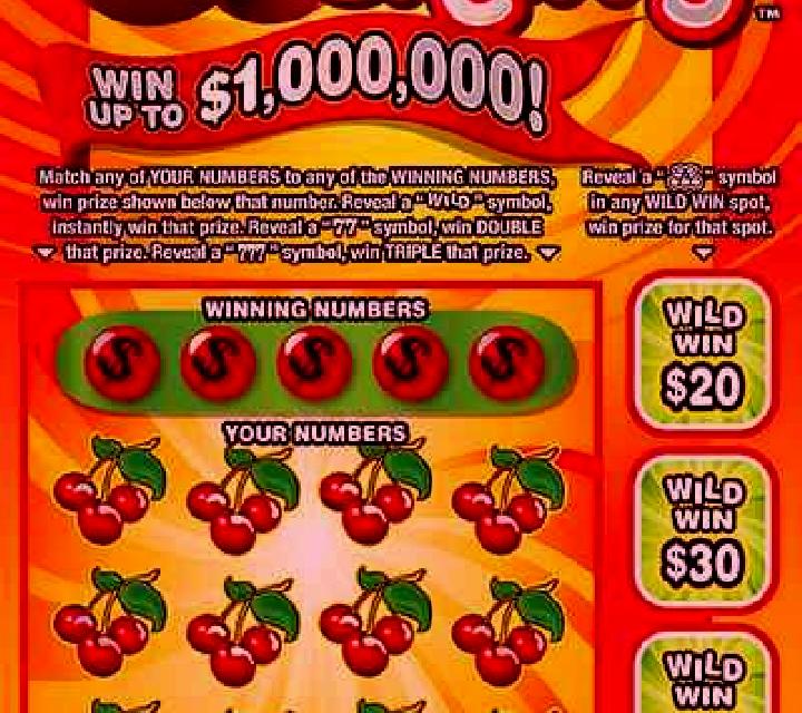 Cherry Cherry Scratchcard slot game