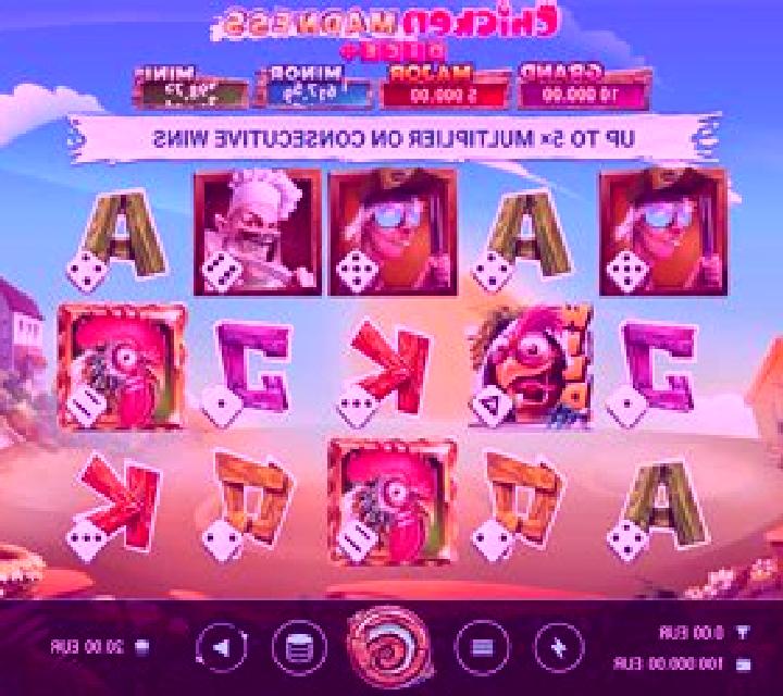Chicken Madness Dice slot game