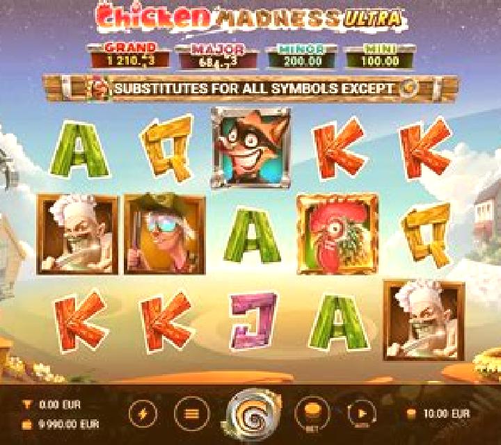 Chicken Madness Ultra Dice online slot