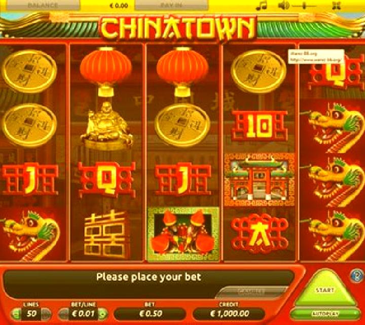 Chinatown slot machine