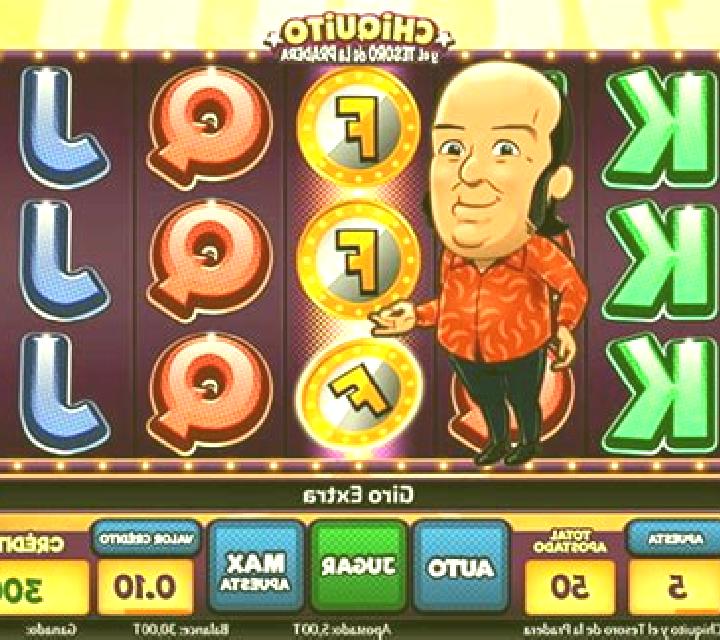Chiquito y el tesoro de la pradera slot machine