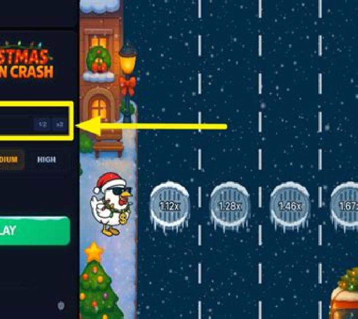 Christmas Chicken Crash slot game