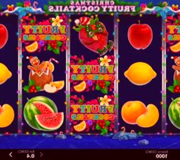 Christmas Fruity Cocktails online slot