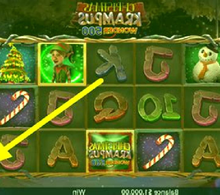 Christmas Krampus slot machine