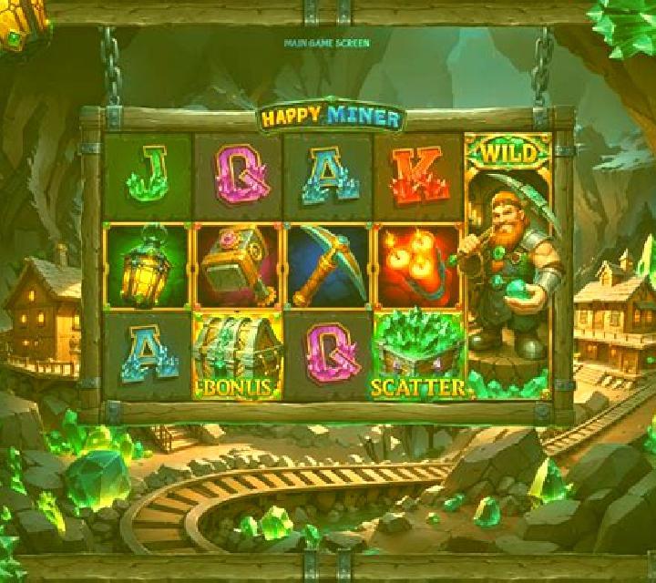 Christmas Miner slot machine