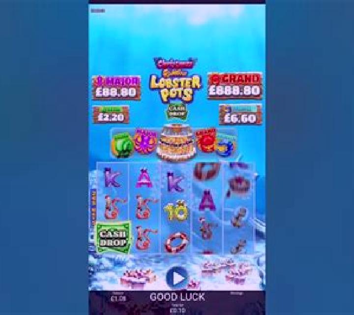 Christmas Rainbow Lobster Pots slot