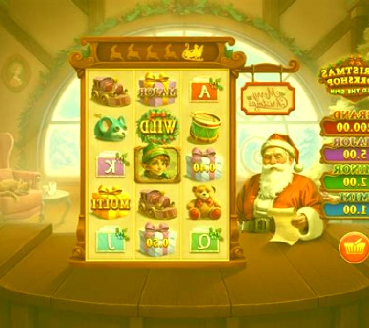 Christmas Workshop: Hold The Spin slot