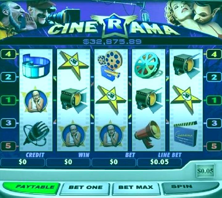 Cinerama slot game
