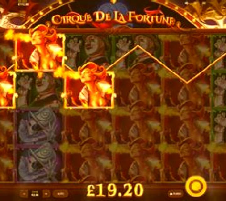 Cirque De La Fortune online slot