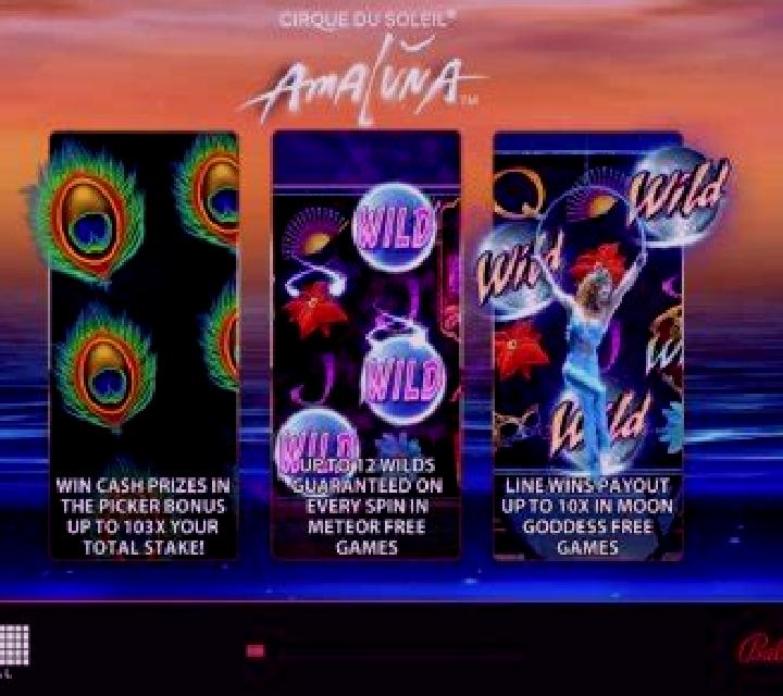 Cirque Du Soleil Amaluna slot