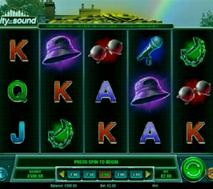 City of Sound slot game