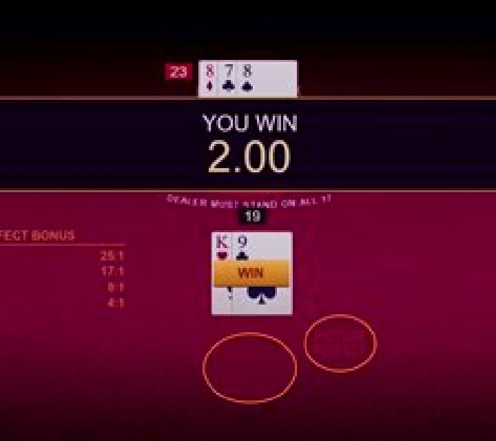 Classic Blackjack with Picture-Perfect Bonus slot