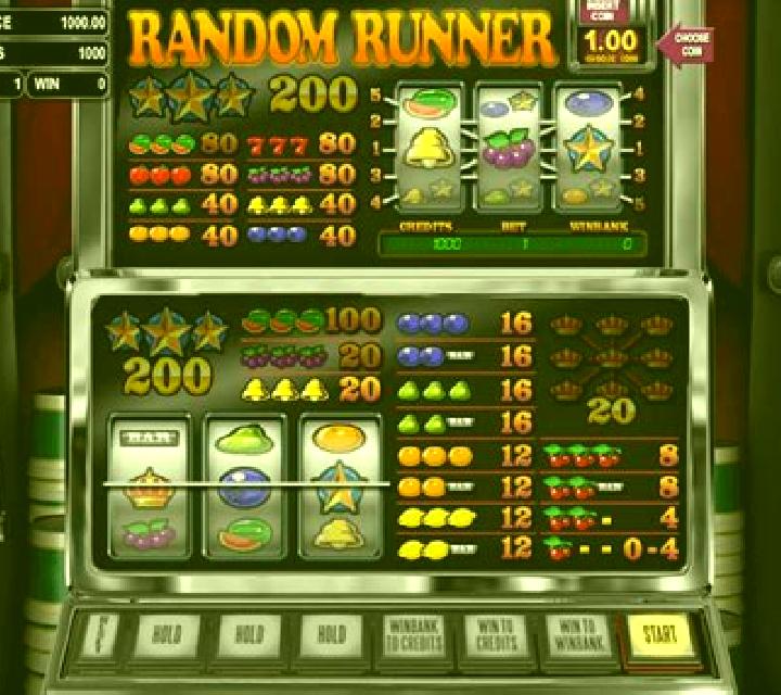 Classic Jackpot Random Runner slot game