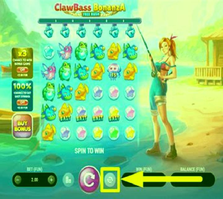 ClawBass Bonanza: Free Rush slot